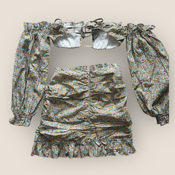 For Love & Lemons - Floral 2-Piece Set – Size M (NWT) - Picture 6 of 10